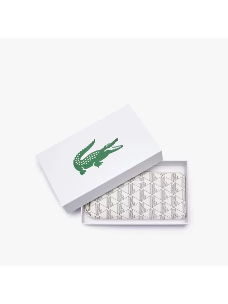 Lacoste гаманець Monogram білий