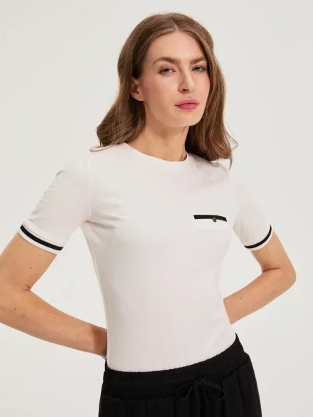 Tricou Marisse alb