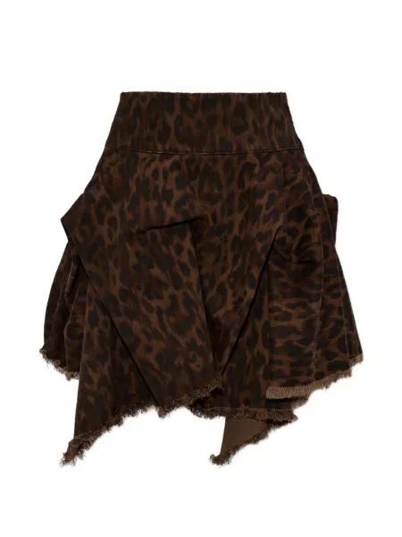 Fustă Allsaints maro