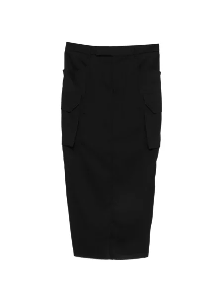 Fusta maxi Rick Owens negru