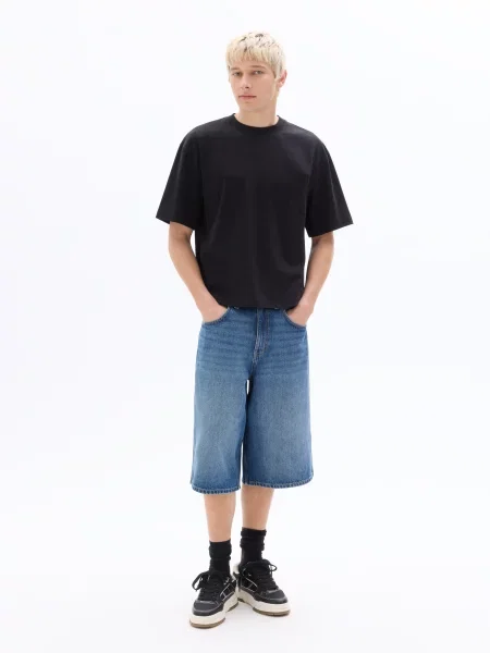 Pantaloni scurți din denim Celio
