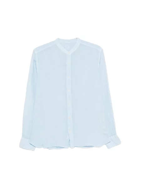 Koszula 120% Lino casual niebieska