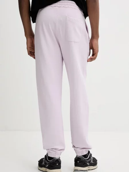 Спортивні штани HUGO з аплікацією фіолетовий