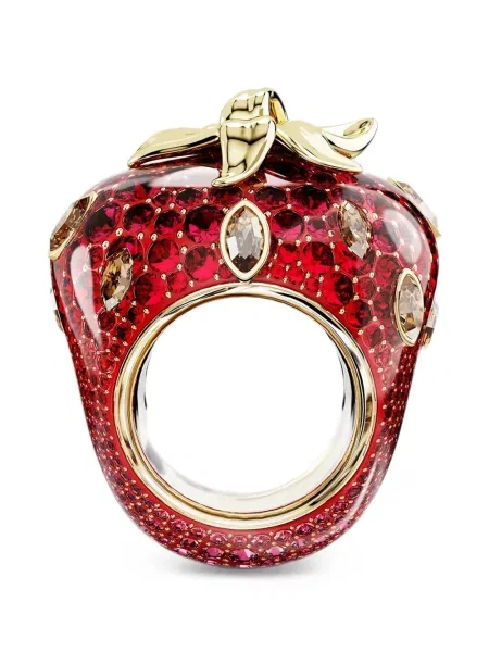 Inel Swarovski roșu