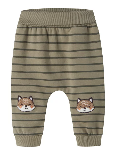 NAME IT Pantaloni NBMNaddel oliv / închis verde