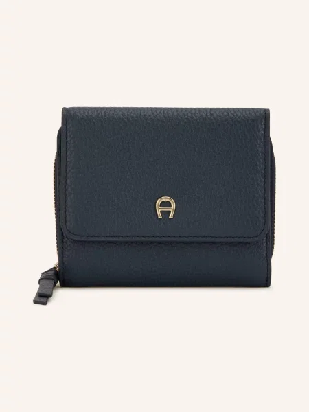 Aigner Portfel blau granatowy