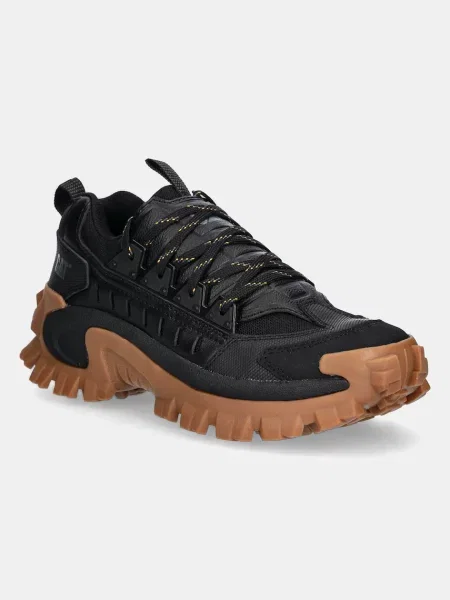 Kožne tenisice Caterpillar INTRUDER MET crna