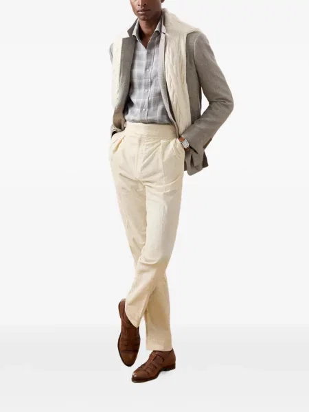 Παντελόνι Ralph Lauren Purple Label κοτλέ μωβ