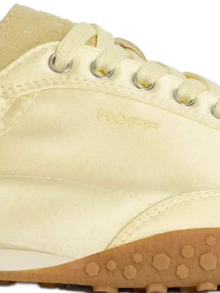 Sneakerși Hoff cu șireturi din dantelă galben