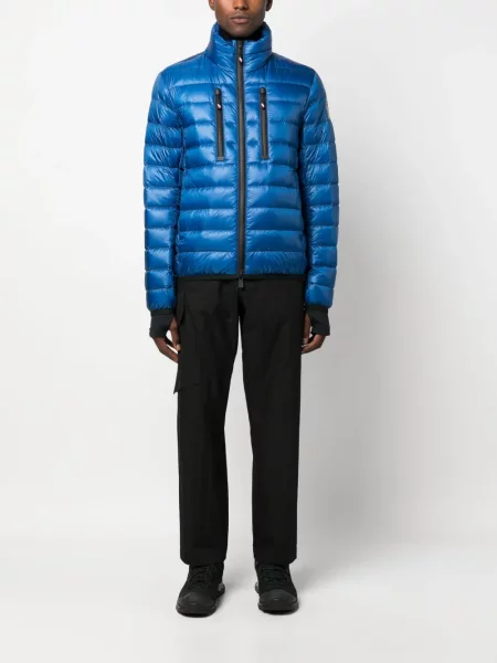 Dygsniuotas striukė Moncler Grenoble mėlyna