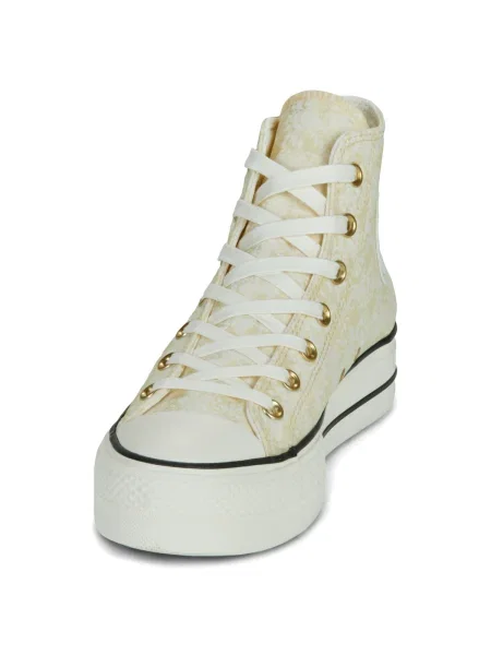 Tenisky Converse na platforme béžová
