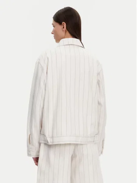 Adidas Ingkabát Pinstripe Harrington fehér