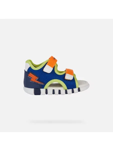 Geox Sandále B Sandal Iupidoo Boy Tmavomodrá modrá