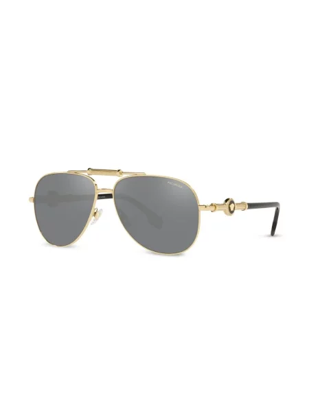 Saulės akiniai Versace Eyewear auksinė