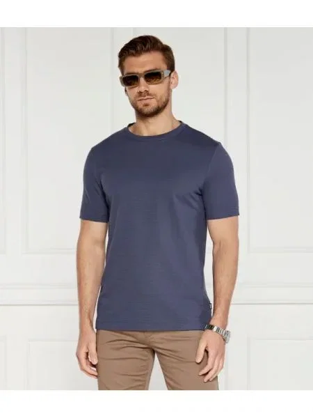 BOSS BLACK Tricou Tiburt negru