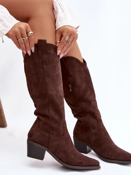 Kovbojské holínky Boto hnědé