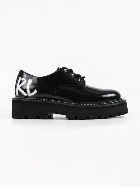 Karl Lagerfeld pantofi pentru femei din piele Kyla negru
