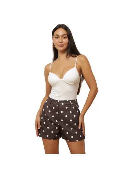 Pantaloni La Modeuse maro