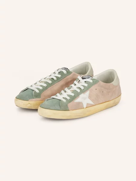 Golden Goose Tenisky Super-Star / růžová zelená