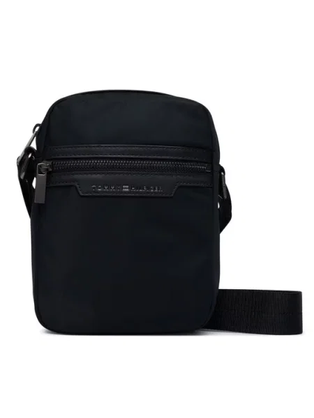Tommy Hilfiger Мъжка чантичка Th Nylon Mini Reporter черен