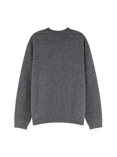 Sweter Studio Nicholson wełniany szary