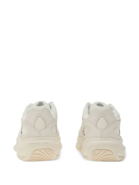Кожаный плисиран суичър с качулка New Balance черно