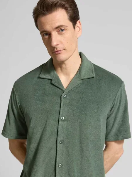 Koszula casualowa o kroju slim fit z froty Mcneal