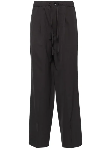 Вълнени панталон Attachment черно