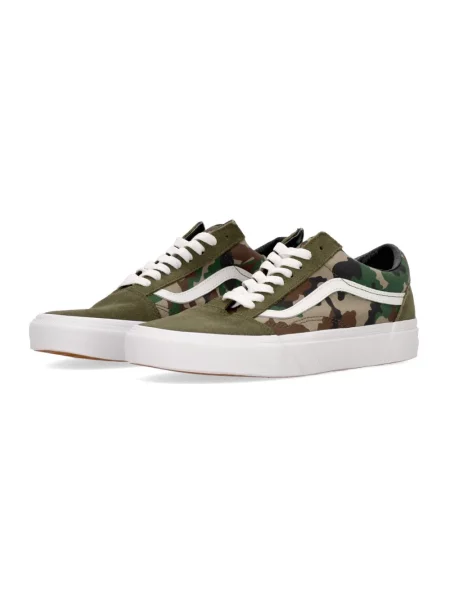 Sneakersy Vans Old Skool zamszowe zielone