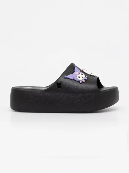 Melissa klapki MELISSA FREE PLATFORM SLIDE + HELLO czarne