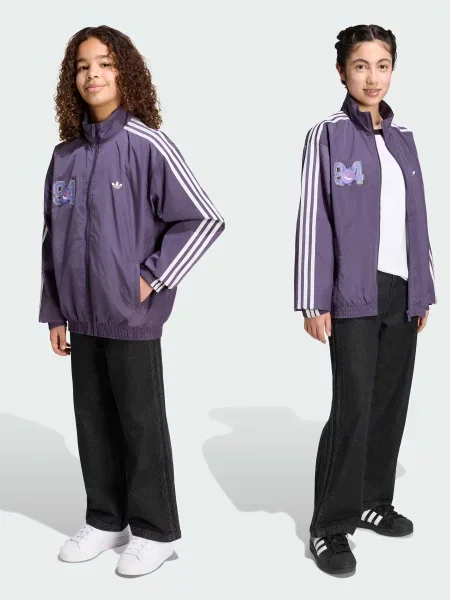 Дитячі Повсякденні штани adidas Graphics комбінований верх чорний