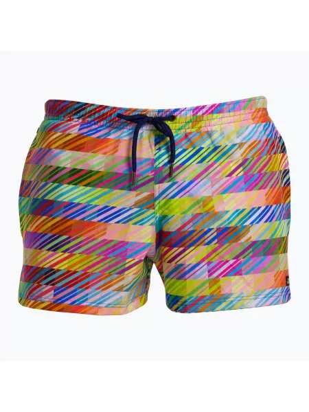 Мъжки шорти за плуване Funky Trunks Shorts Short static stack черно
