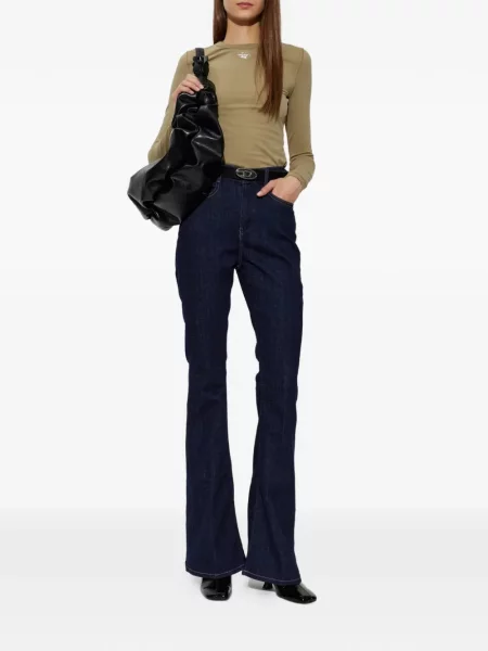 Lung tricou Diesel verde