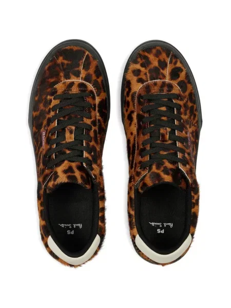 Sneakerși Ps Paul Smith cu imagine cu model leopard maro