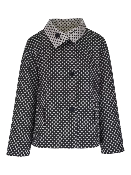 Geacă Akris Punto cu buline negru