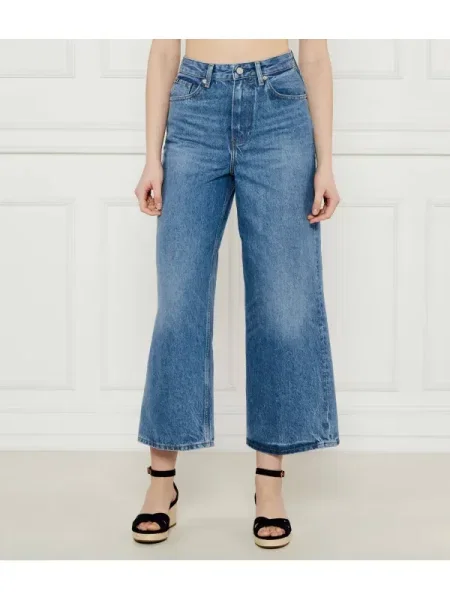 Tommy Hilfiger Blugi ALI | Relaxed fit | cu adaos de in albastru