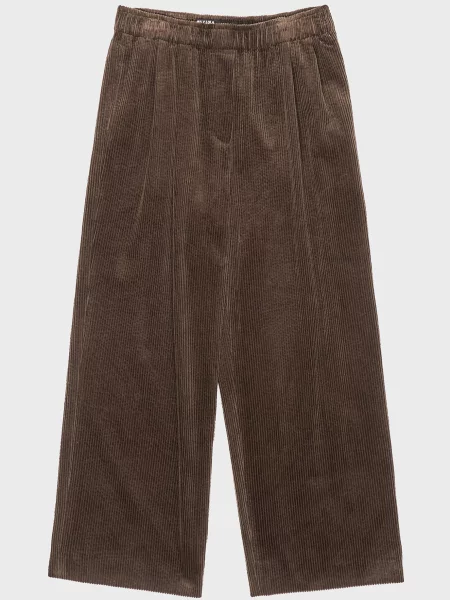 Вельветові штани Bimba Y Lola коричневі