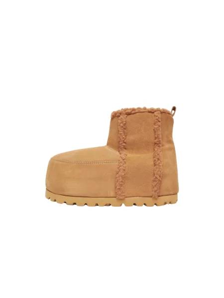 Botki Inuikii skórzane chunky czarne