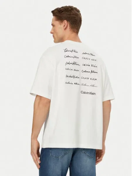 Calvin Klein Jeans Marškinėliai balta