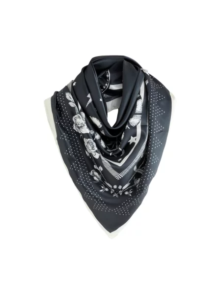 Rockett St George Fular negru alb