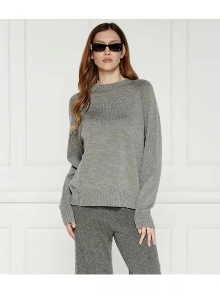 Max Mara Leisure De lână pulover gri