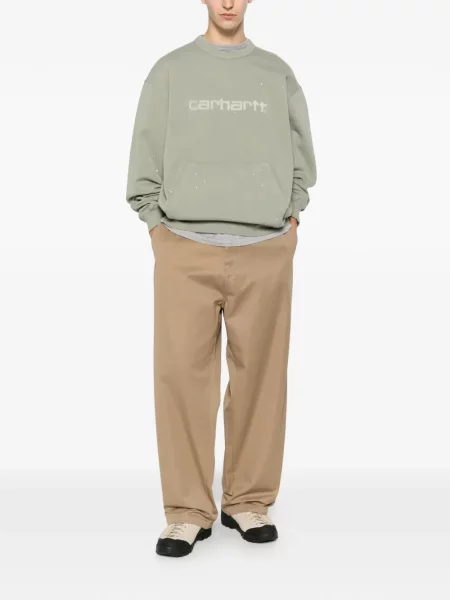 Hanorac Carhartt Wip cu imagine verde