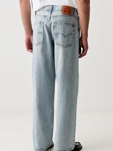 Levi's jeansy BAGGY niebieskie