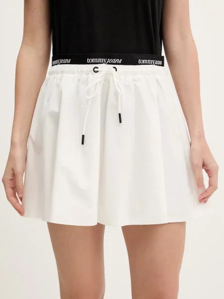Tommy Jeans Fustă alb