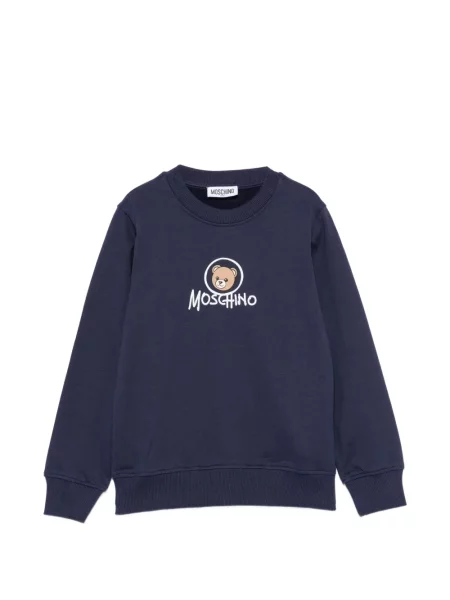 Bluza dziecięca Moschino niebieska
