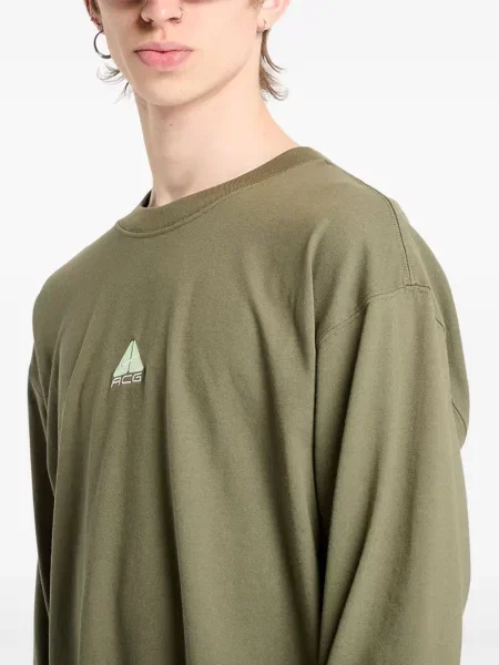 Tricou Nike scurt din dantelă alb