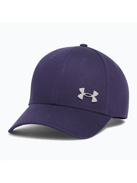 Bărbați Under Armour Sportstyle Metal reglabil midnight navy/silver baseball cap argintiu
