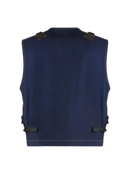 Kamizelka Stone Island z kamieniami niebieska