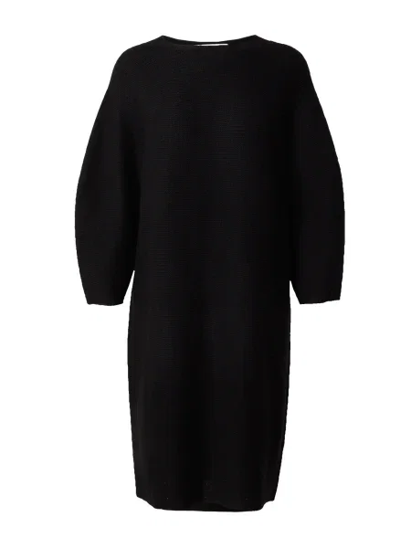 Pure Cashmere NYC Rochie tricotat negru