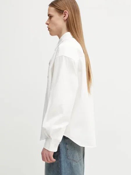 AAPE cămașă din denim de bărbați
